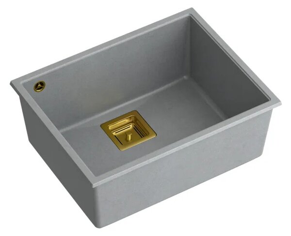 Gránit mosogató DAVID 50 Grey Metallic