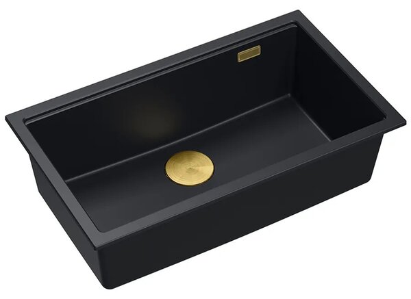Gránit mosogató Logan 110 Black