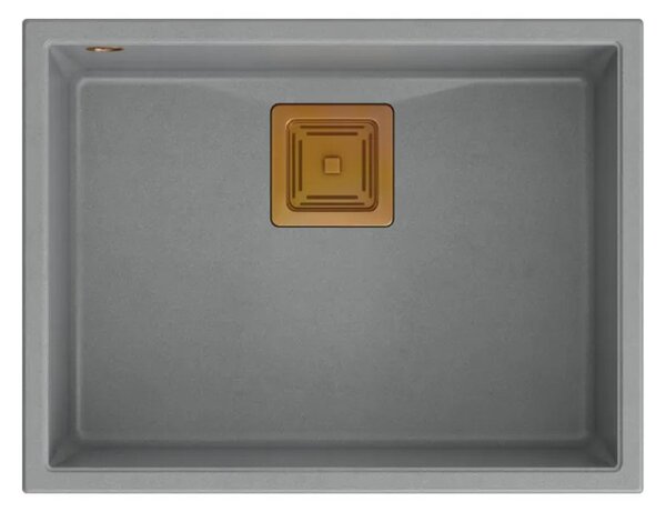 Gránit mosogató DAVID 50 Grey Metallic