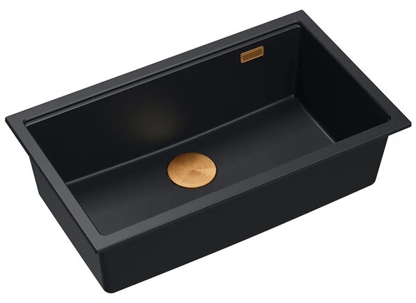 Gránit mosogató Logan 110 Black