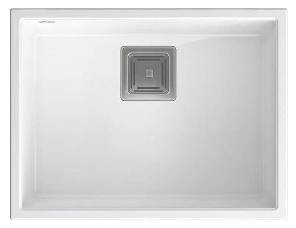 Gránit mosogató DAVID 50 White