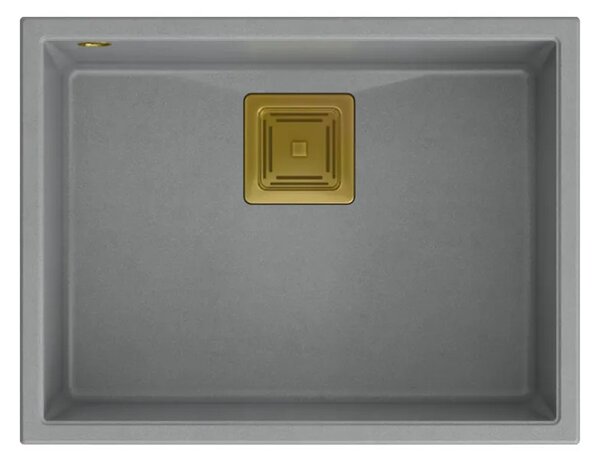 Gránit mosogató DAVID 50 Grey Metallic
