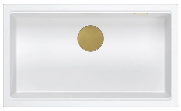 Gránit mosogató Logan 110 White