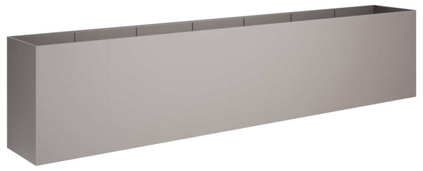 Kerti cserép Rozsdás 280 x 40 x 60 cm Időjárásálló Acél