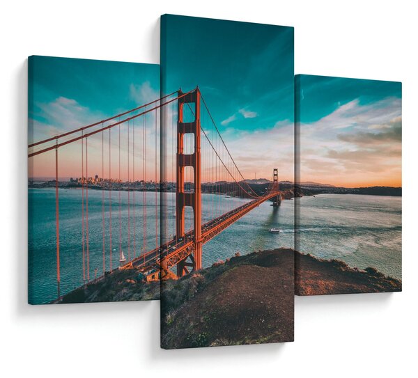 Kép - Golden Gate, San Francisco (90x60 cm)