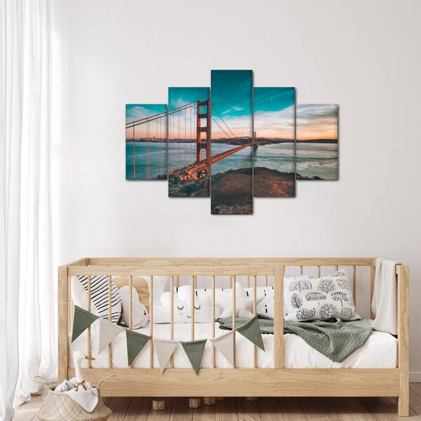 Kép - Golden Gate, San Francisco (150x105 cm)