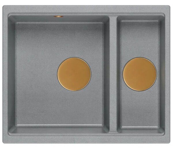 Gránit mosogató Logan 150 Grey Metallic