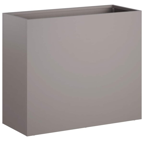 Kerti cserép Rozsdás 50 x 20 x 40 cm Időjárásálló Acél