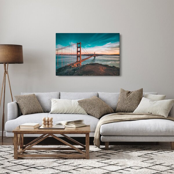 Kép - Golden Gate, San Francisco (90x60 cm)