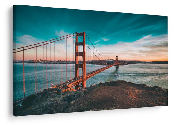 Kép - Golden Gate, San Francisco (90x60 cm)