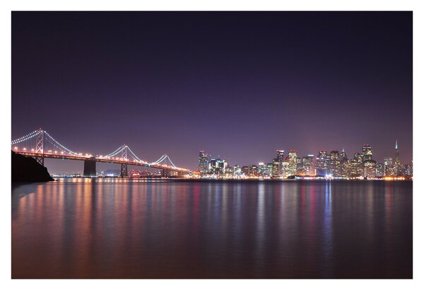 Kilátás San Francisco-ra, California (90x60 cm)