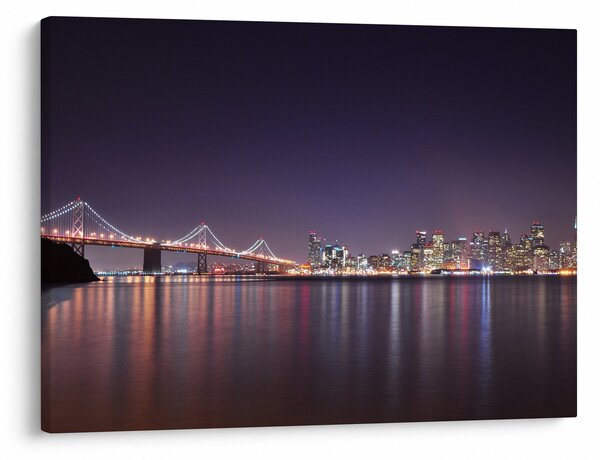 Kilátás San Francisco-ra, California (70x50 cm)