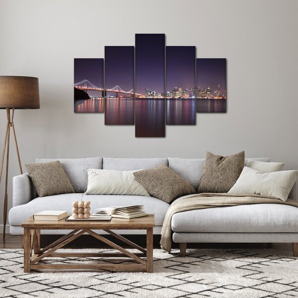 Kilátás San Francisco-ra, California (150x105 cm)