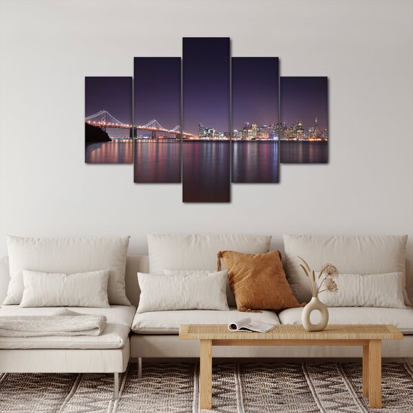 Kilátás San Francisco-ra, California (150x105 cm)