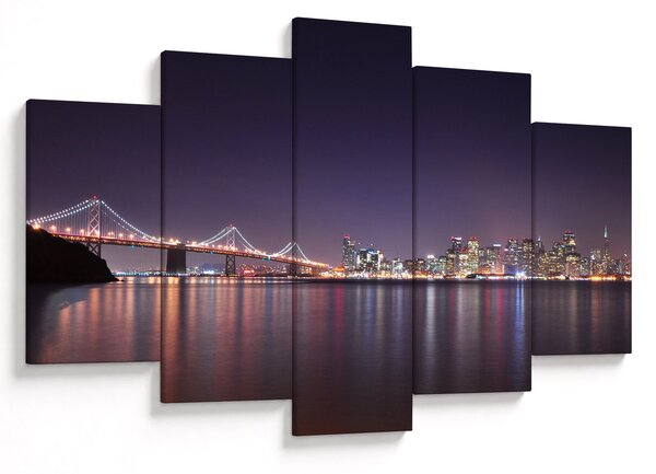 Kilátás San Francisco-ra, California (150x105 cm)