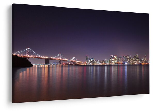 Kilátás San Francisco-ra, California (90x60 cm)