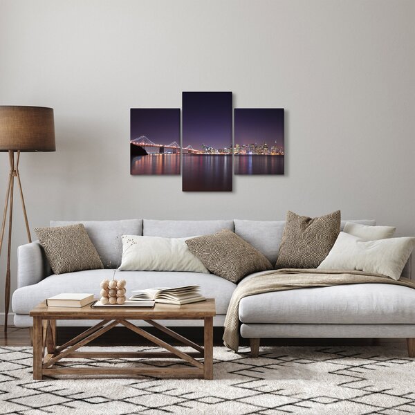 Kilátás San Francisco-ra, California (90x60 cm)