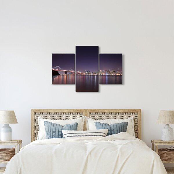 Kilátás San Francisco-ra, California (90x60 cm)