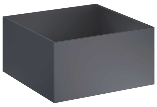 Kerti cserép 2 db Antracitszürke 100 x 100 x 40 cm