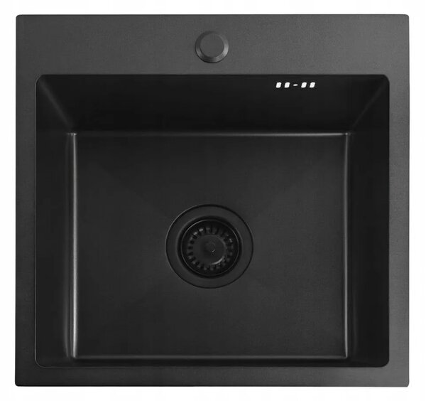 Acél mosogatótálca Leo 40 Black