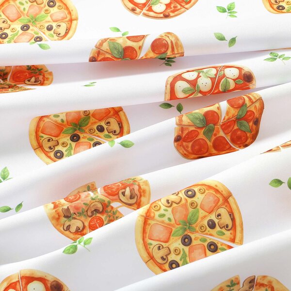 Goldea teflonbevonatú asztali futó - ízletes pizza 50x140 cm