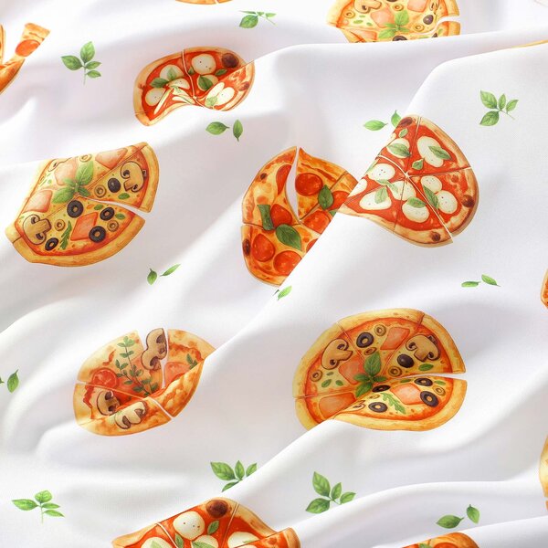 Goldea kör alakú teflonos terítő - ízletes pizza Ø 150 cm