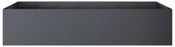 Kerti cserép Antracitszürke 280 x 80 x 60 cm