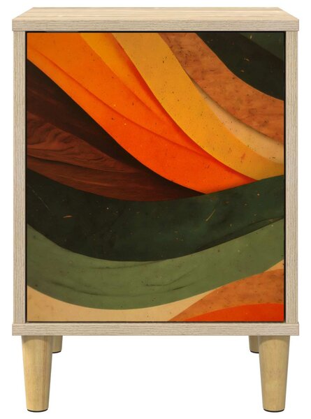 Éjjeliszekrény BONN Sonoma Tölgy 36 x 33 x 50 cm Szerelt Fa