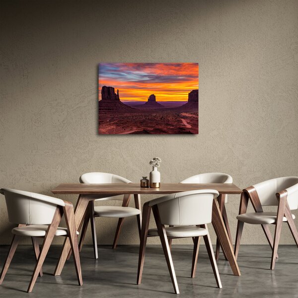 Kép - Emlékmű - völgy Arizonában (70x50 cm)
