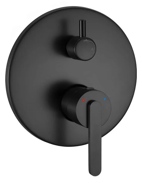 Zuhanyszett rejtett Rea Ontario Black + BOX