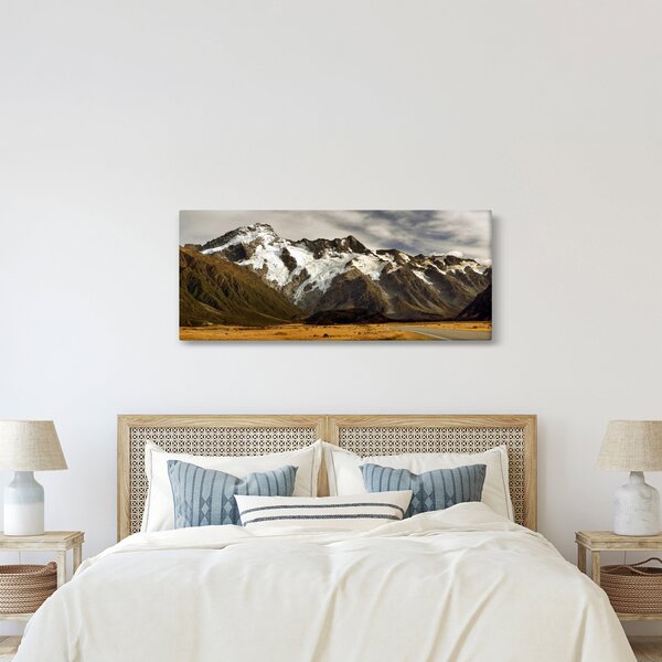 Mount Sefton, Új-Zéland képe (120x50 cm)