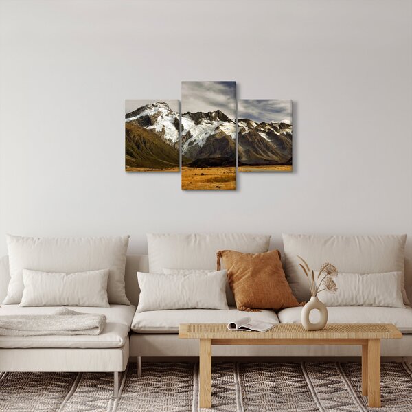 Mount Sefton, Új-Zéland képe (90x60 cm)