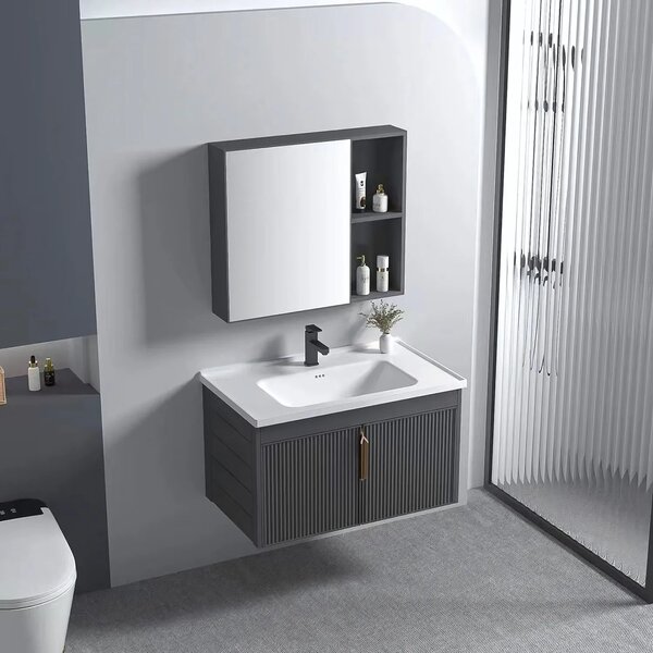Fürdőszobabútor szett mosdóval Astor 60cm Grey