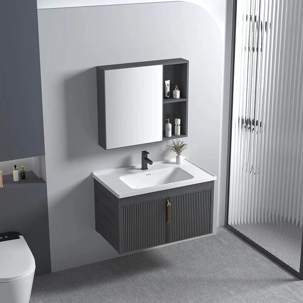Fürdőszobabútor szett mosdóval Astor 60cm Grey