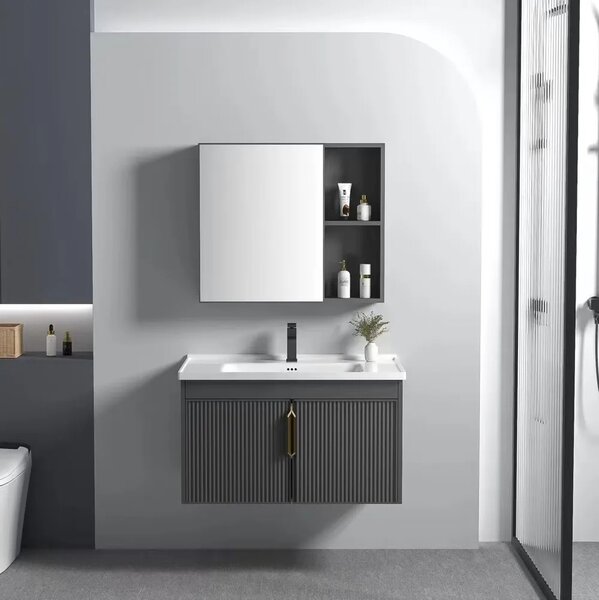 Fürdőszobabútor szett mosdóval Astor 60cm Grey