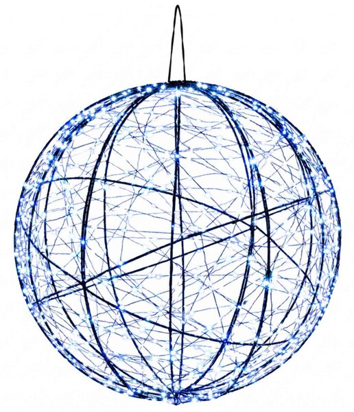 Karácsonyi csúcsdísz világítás 500 LED Kék Átmérő 40 x 42 cm
