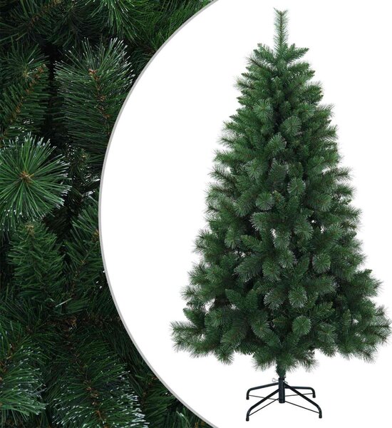 Mű karácsonyfa 120 cm PVC és fém Zöld