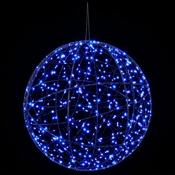 Karácsonyi csúcsdísz világítás 500 LED Kék Átmérő 40 x 42 cm