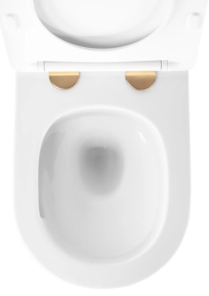 WC csésze Rea Carlo Mini Tornado NFQ GOLD EDGE