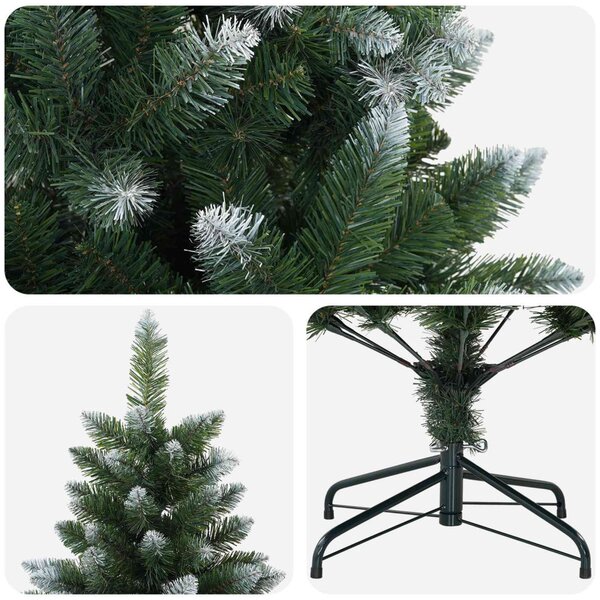 Mű karácsonyfa 120 cm PVC és fém Zöld
