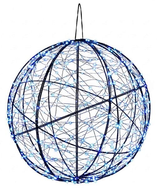 Karácsonyi csúcsdísz világítás 750 LED Kék Átmérő 50 x 52 cm