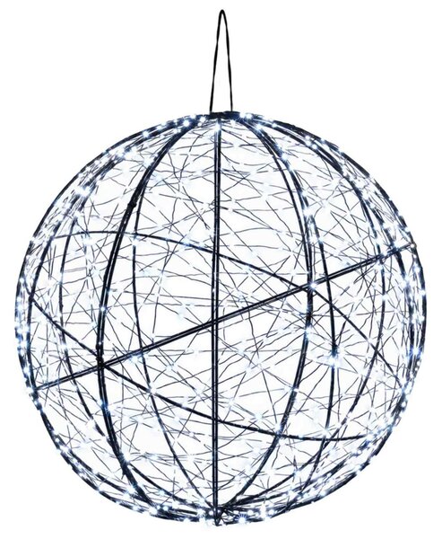 Karácsonyi csúcsdísz világítás 2 db 1500 LED Hideg fehér