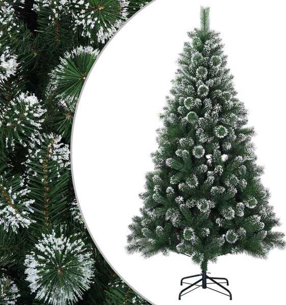 Mű karácsonyfa 120 cm PVC és fém Zöld