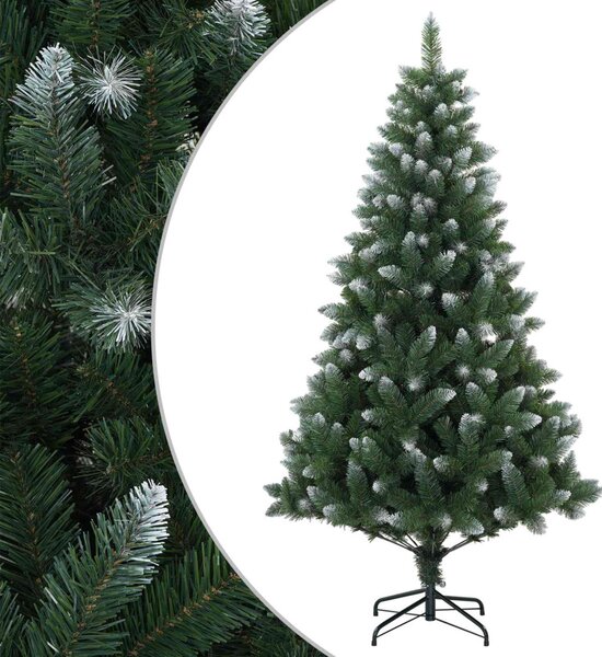 Mű karácsonyfa 120 cm PVC és fém Zöld