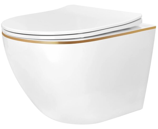 WC csésze Rea Carlo Mini Tornado NFQ GOLD EDGE