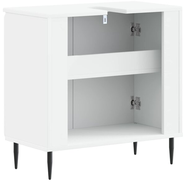 Fürdőszobai mosdószekrény HAARLEM Fehér 59,5 x 31,5 x 59 cm