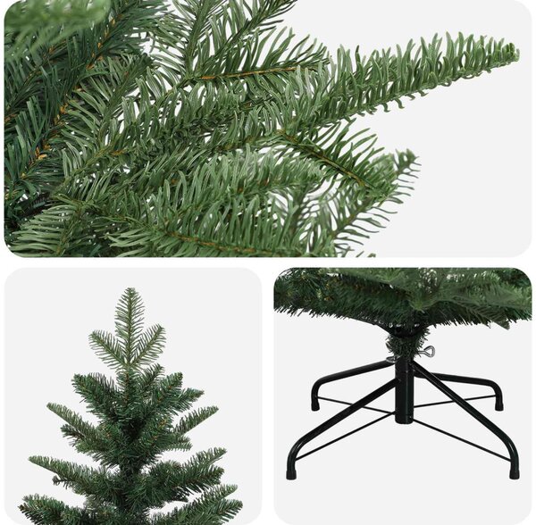 Műanyag Hajtogatós Karácsonyfa 120 cm PE és PVC Zöld