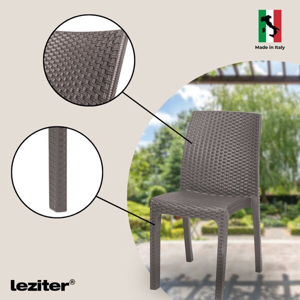 Leziter Hellda 6+1 kerti bútor garnitúra szett cappuccino