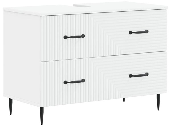 Fürdőszobai mosdószekrény HAARLEM Fehér 82 x 41 x 58,5 cm