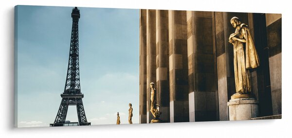Kép a Trocader térről, Párizs (120x50 cm)